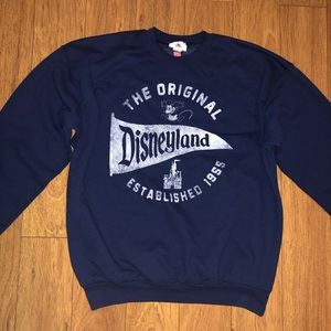 Disney Disneyland Blue Sweater NEVER WORN